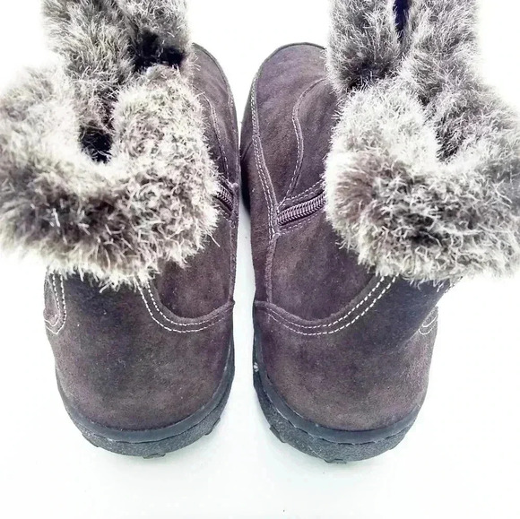 Khombu Gracie Chocolate Brown Boots Size 7M - Picture 6 of 8